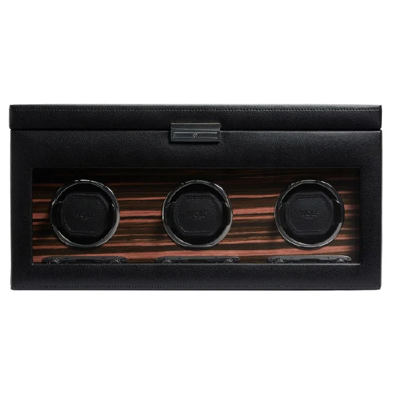 Roadster Triple Watch Winder With Storage