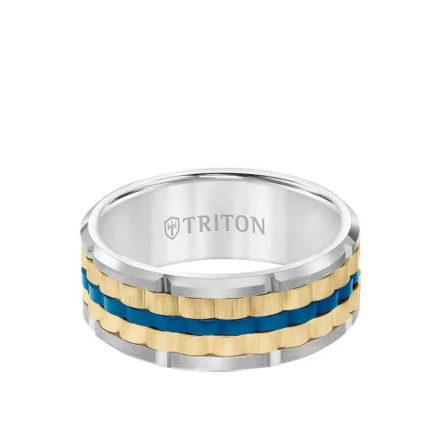 Triton Rogue Wedding Band 11-6016WCYBU-G