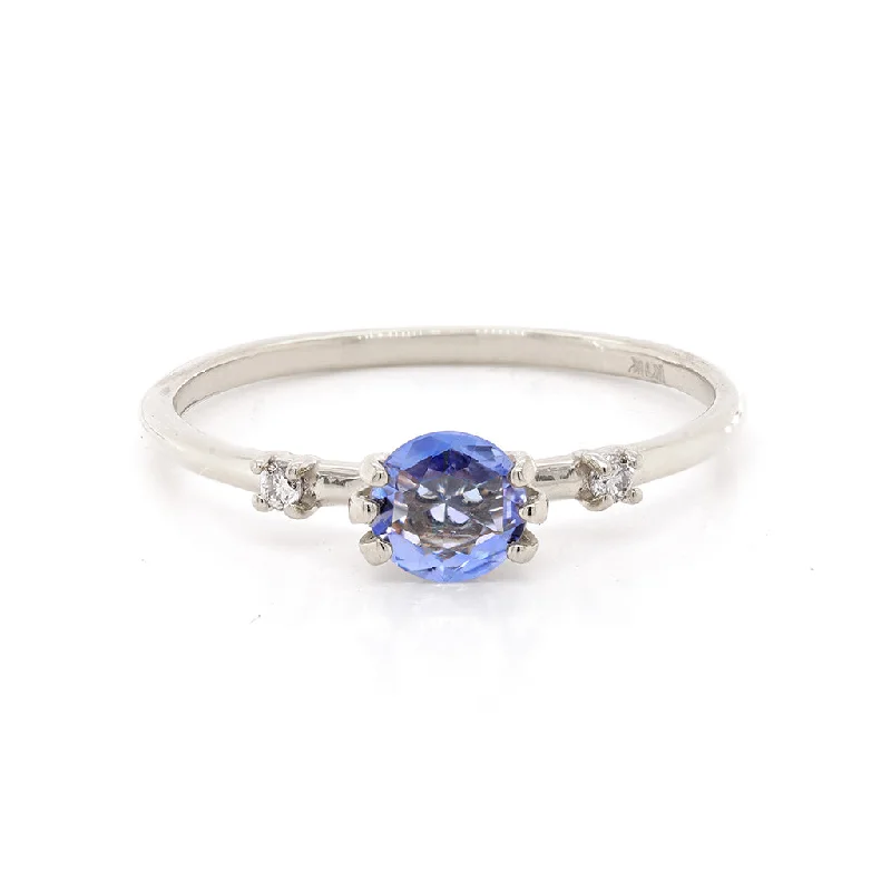 Moonstone Gemstone Rings with a Mysterious SheenLana | blue sapphire & diamonds