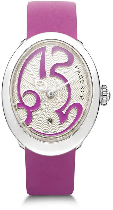 Laser - Cut Wedding Bands with Intricate Geometric PatternsFaberge Colours of Love Eggsistence Purple