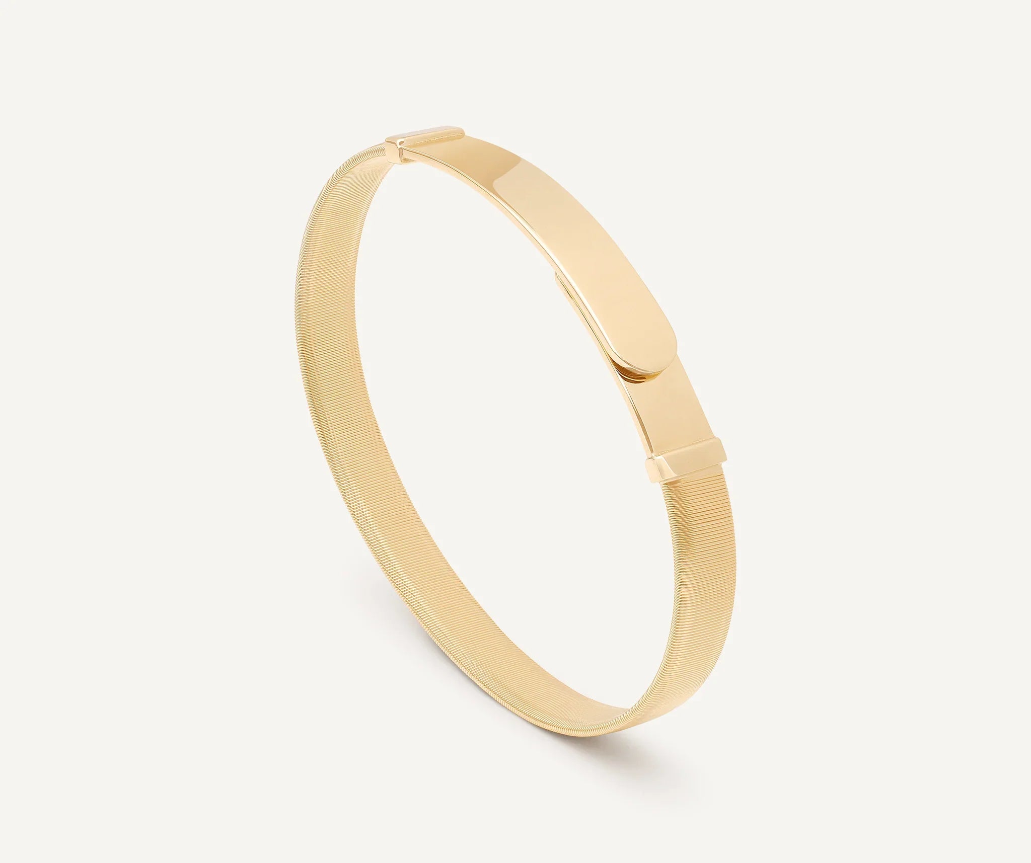 Thin - Band Wedding Bands for a Delicate and Subtle LookMarco Bicego Masai 18ct Yellow Gold Coil Bangle