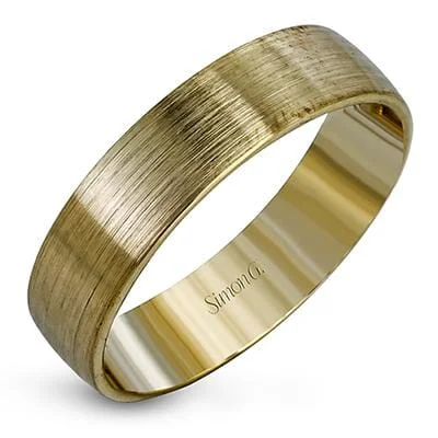 Cobalt Chrome Wedding Bands with High - Polish ShinesYellow Gold Mens Band.