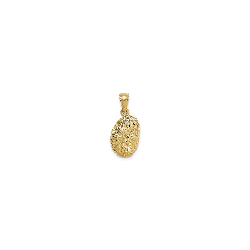 Coral - Trimmed Pendants with Seashell and Pearl AccentsAbalone Shell Pendant (14K)