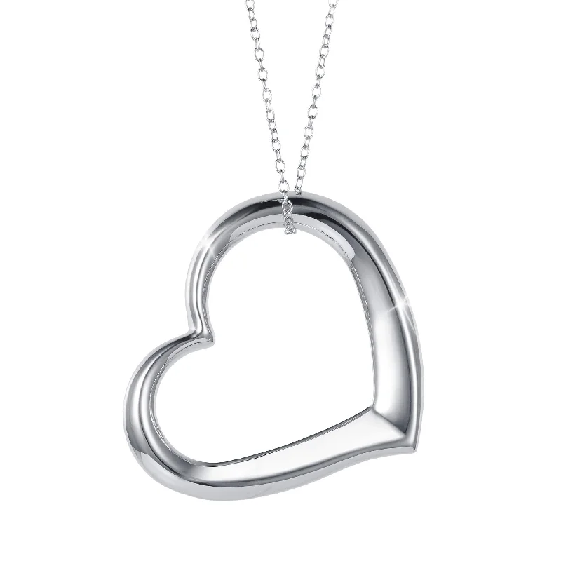 Infinity - Symbol Pendant Necklaces with Sapphire - Set LinksCherished Moments Heart Pendant