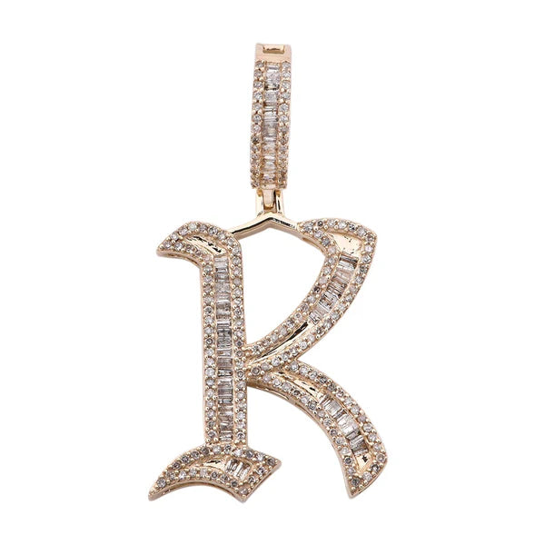 Amber Pendants with Fossilized Insect InclusionsDiamond Letter K Initial Pendant (14K)