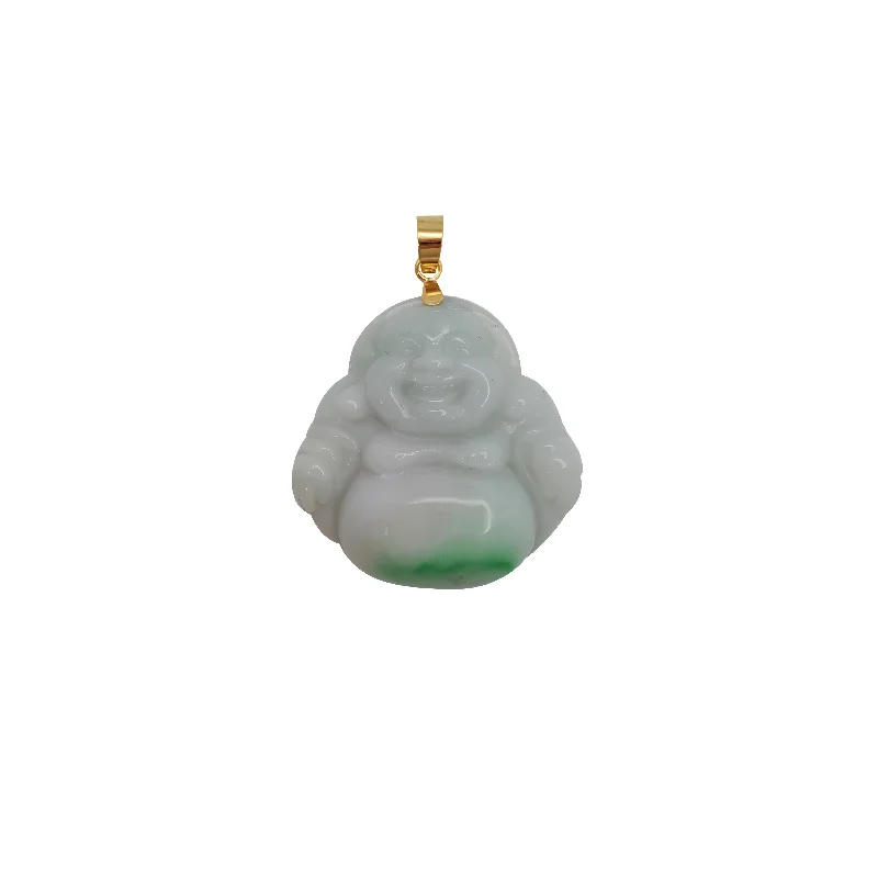 Resin Pendants with Encapsulated Butterfly WingsJade Buddha Pendant (14K)