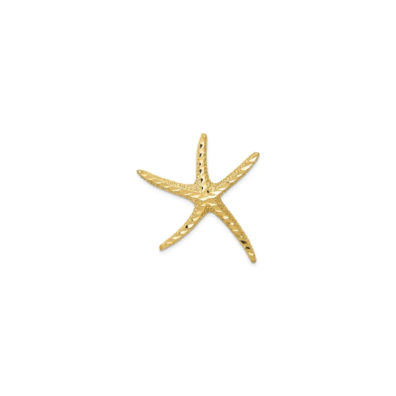 Jade - Carved Pendants in the Form of a Buddha StatueLong Legged Starfish Slide Pendant (14K)