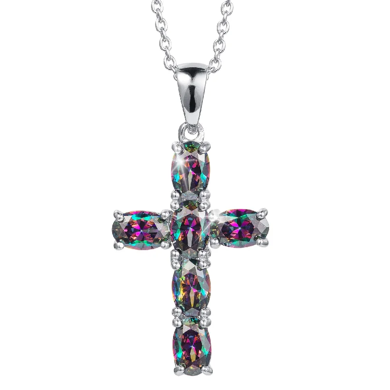 Anchor - Pendant Necklaces with Nautical - Themed Rope ChainsMystique Cross Pendant