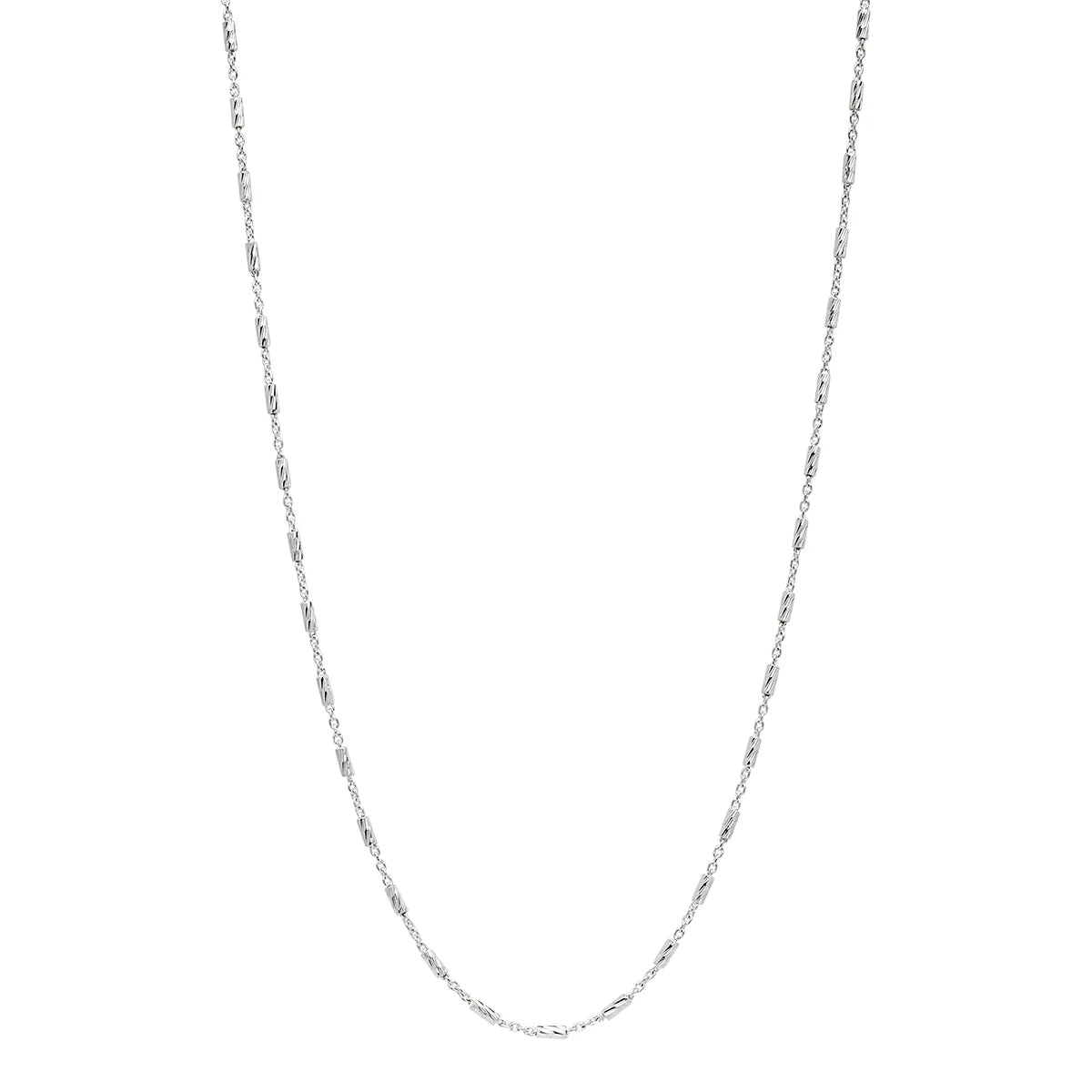 Feather - Pendant Necklaces with Real - Feather and Bead AccentsNajo - Equilibrium Chain Necklace 45cm Sterling Silver