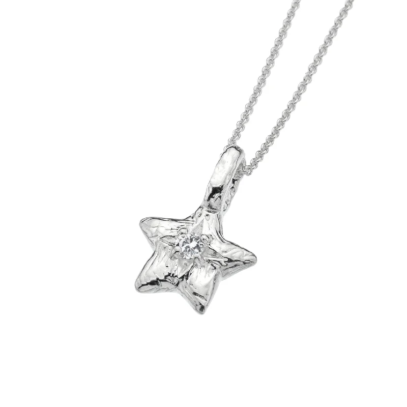 Owl - Shaped Pendant Necklaces with Crystal - Studded EyesSparkling Star Pendant