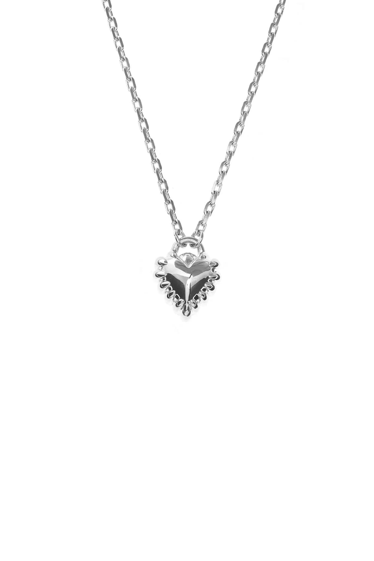 Key - Pendant Necklaces with Antique - Style EngravingsStolen Girlfriends - Chrome Claw Necklace