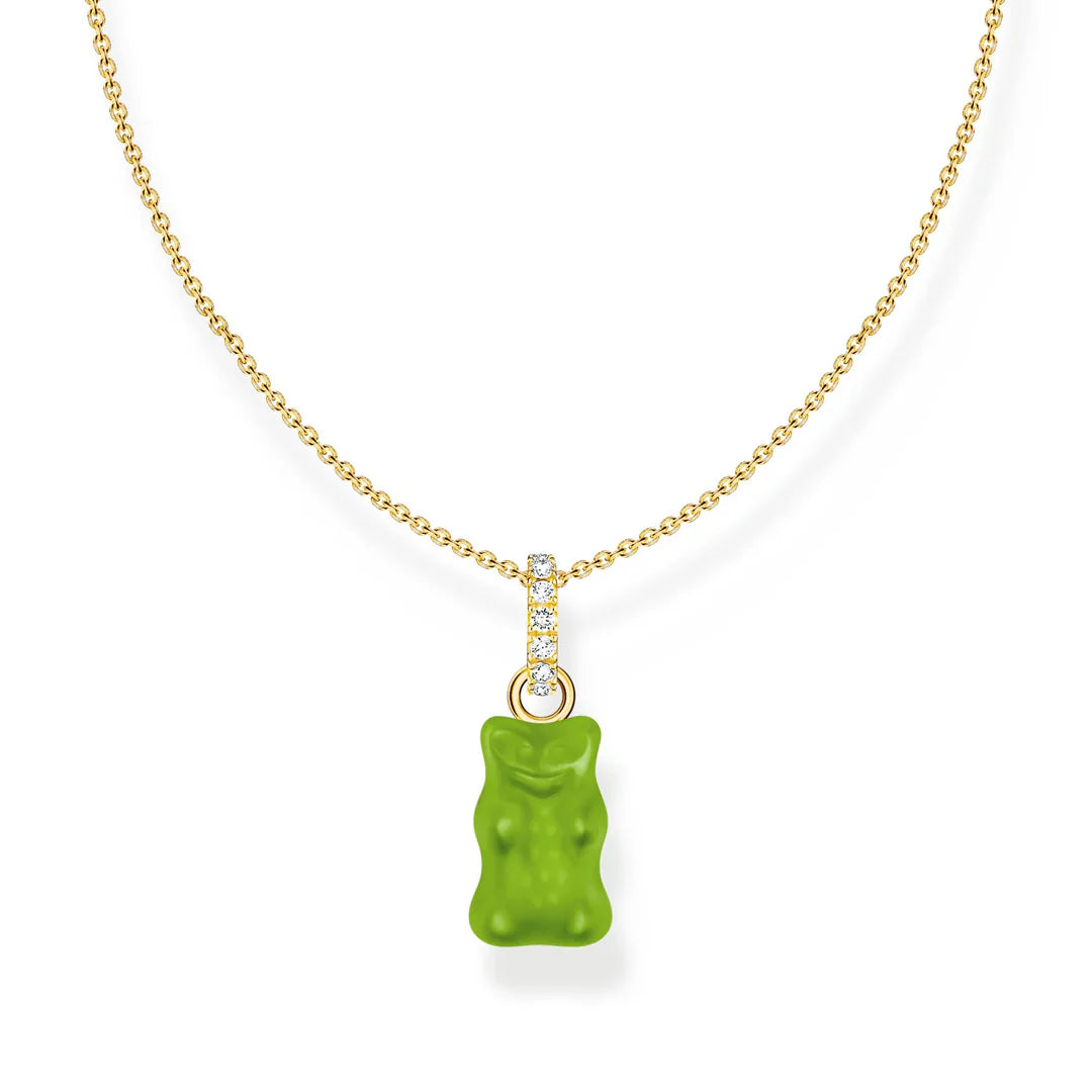 Sun - Pendant Necklaces with Radiant Yellow Citrine CentersThomas Sabo - Haribo GP Apple Green Bear Necklace