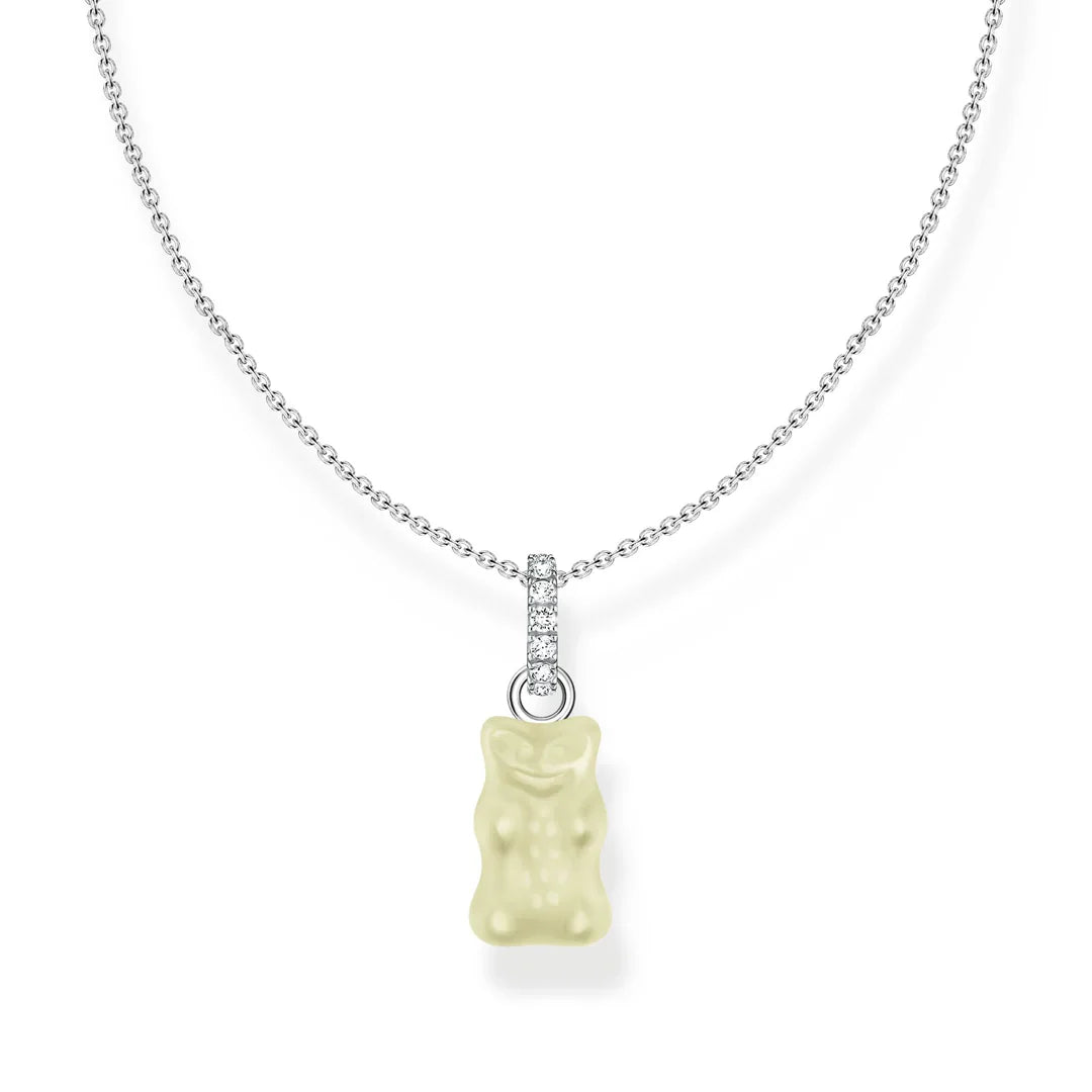 Star - Shaped Pendant Necklaces in Sterling Silver with Enamel AccentsThomas Sabo - Haribo Pineapple White Bear Necklace