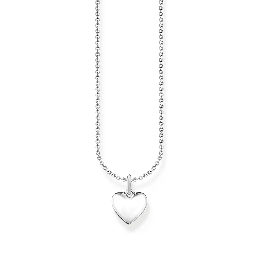 Infinity - Symbol Pendant Necklaces with Sapphire - Set LinksThomas Sabo - Solid Heart Necklace